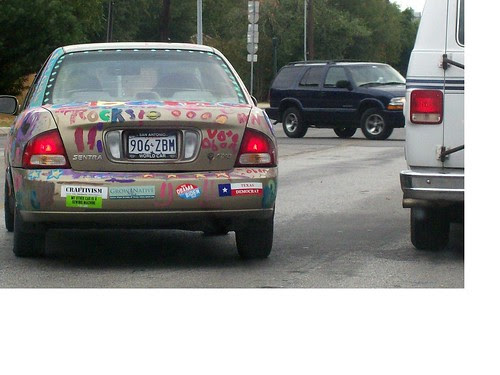 painted car