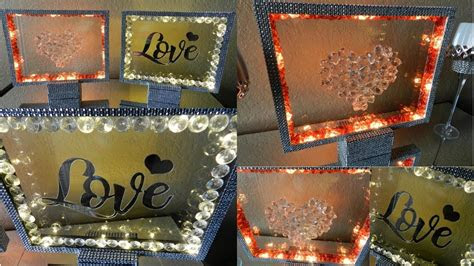 diy glam dollar tree valentines day home decor