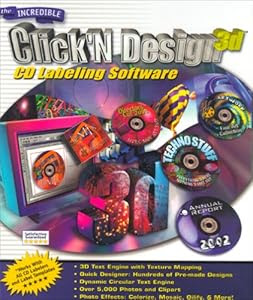 ClickN Design 3D CD Labeling Software