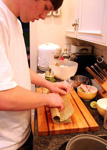 we're making california rolls!