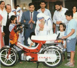 hero puch scooters