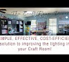 Craft Room Lighting / Pin On Led Lighting With Hand Wave Activation : At my house i was doing all my crafting in a cramped bedroom turned craft room because the lighting was better and that's where i kept my ottlite.
