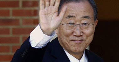 بان كى مون الأمين العام للأمم المتحدة 