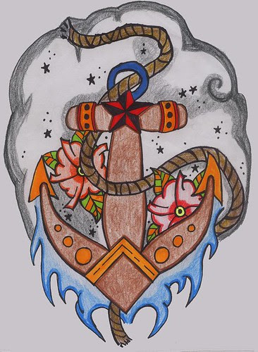 Solaris · Old School Anchor Tattoo 