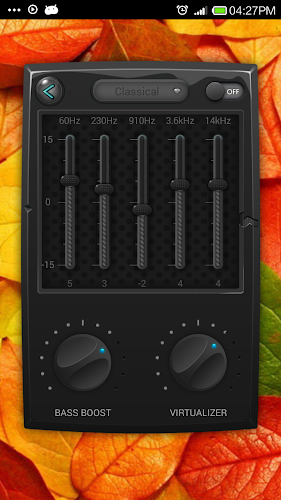 Equalizer & Bass Booster Pro - screenshot