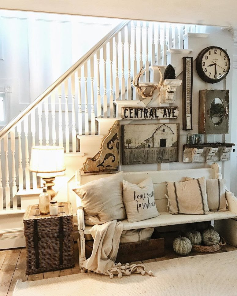45 Comfy Farmhouse Living Room Designs To Steal - DigsDigs