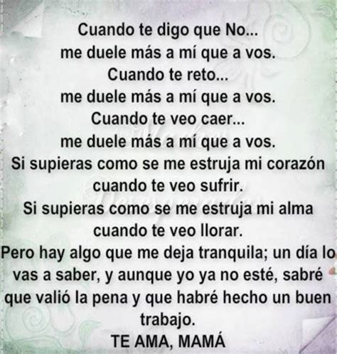 todo  nada hijos simplemente amor te amo hijo