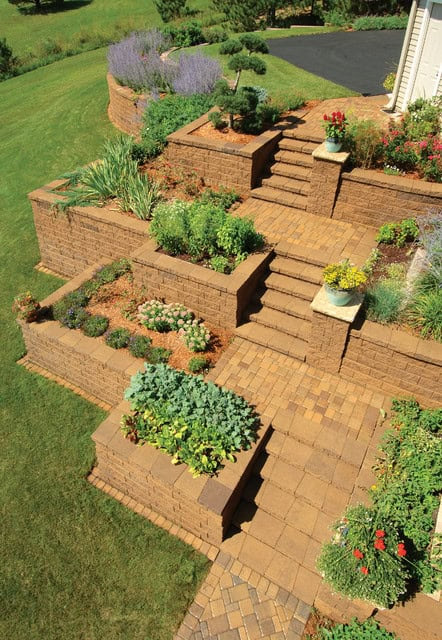25 Wonderful Examples of Terraced Front Yard Gardens 25 Wonderful Examples of Terraced Front Yard Gardens