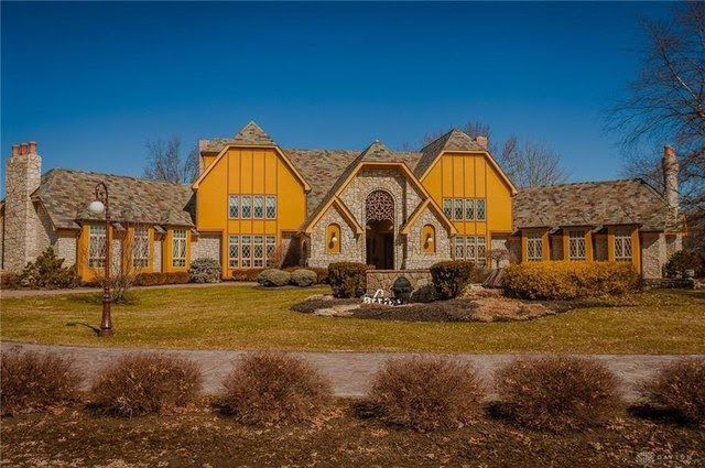 Sterling Township., OH Tudor home exterior 
