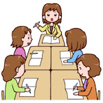 Pta活動1 学校 無料イラスト みさきのイラスト素材