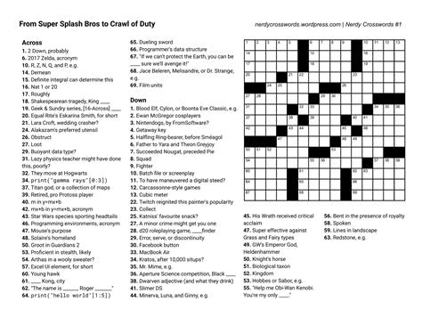  indystar crossword puzzle today printable james crossword puzzles