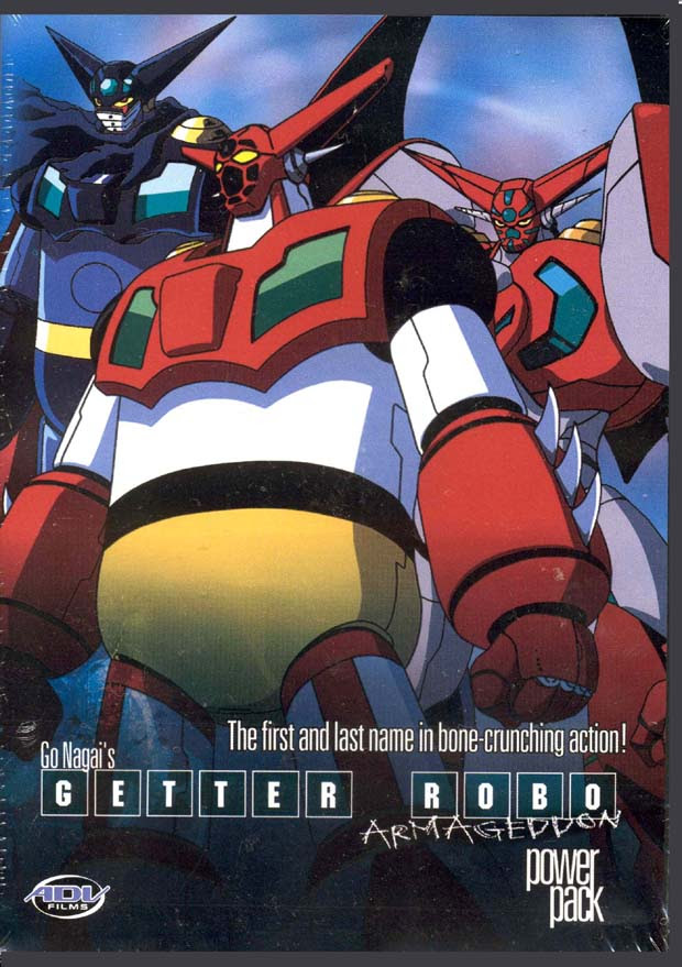 GETTER ROBO ARMAGEDDON BOX SET DVD JAN Action Adventure ADV FILMS