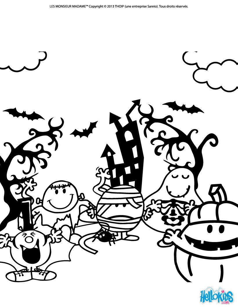 Sweet ghosts Halloween Zombies and Monsters Halloween Zombies and Monsters Mr Men Wizard