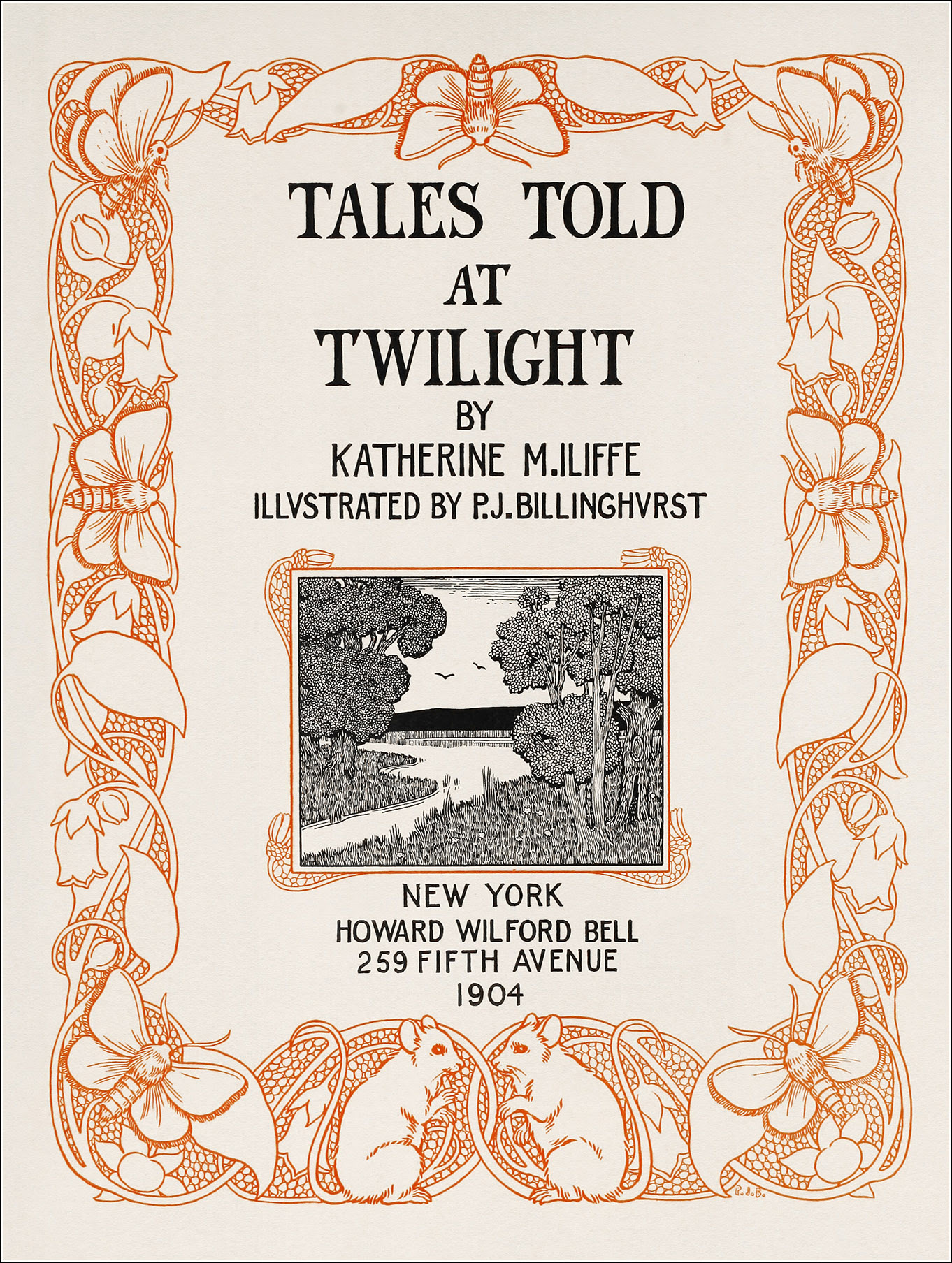 P.J. Billinghurst, Tales told at twilight by Katherine M. Iliffe 4