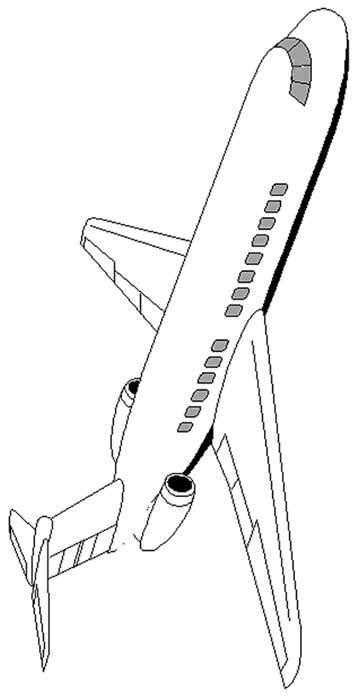 kids  funde  ausmalbilder von flugzeug