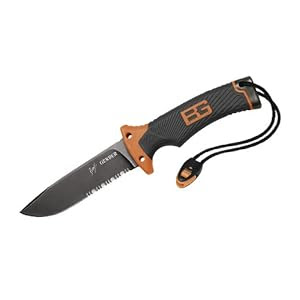 Gerber 31-000751 Bear Grylls Survival Series Ultimate Knife, Serrated Edge