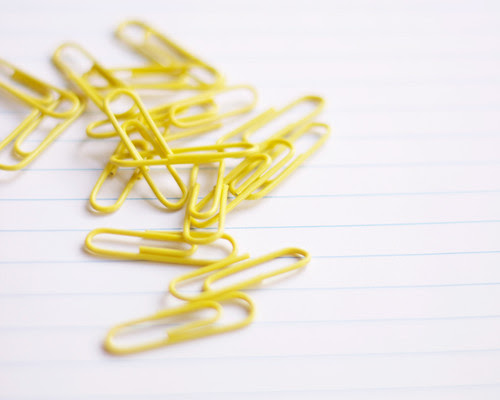 Yellow Paperclips