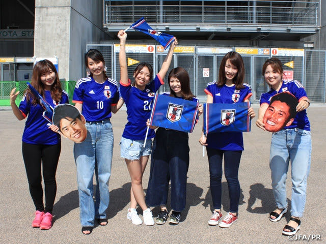 サポーターからの応援メッセージ キリンチャレンジカップ19 6 5 愛知 Vsトリニダード トバゴ代表 Jfa 公益財団法人日本サッカー協会