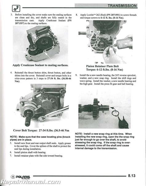 Download Polaris Sportsman 700 800 Efi Atv Service Repair Manual 2005