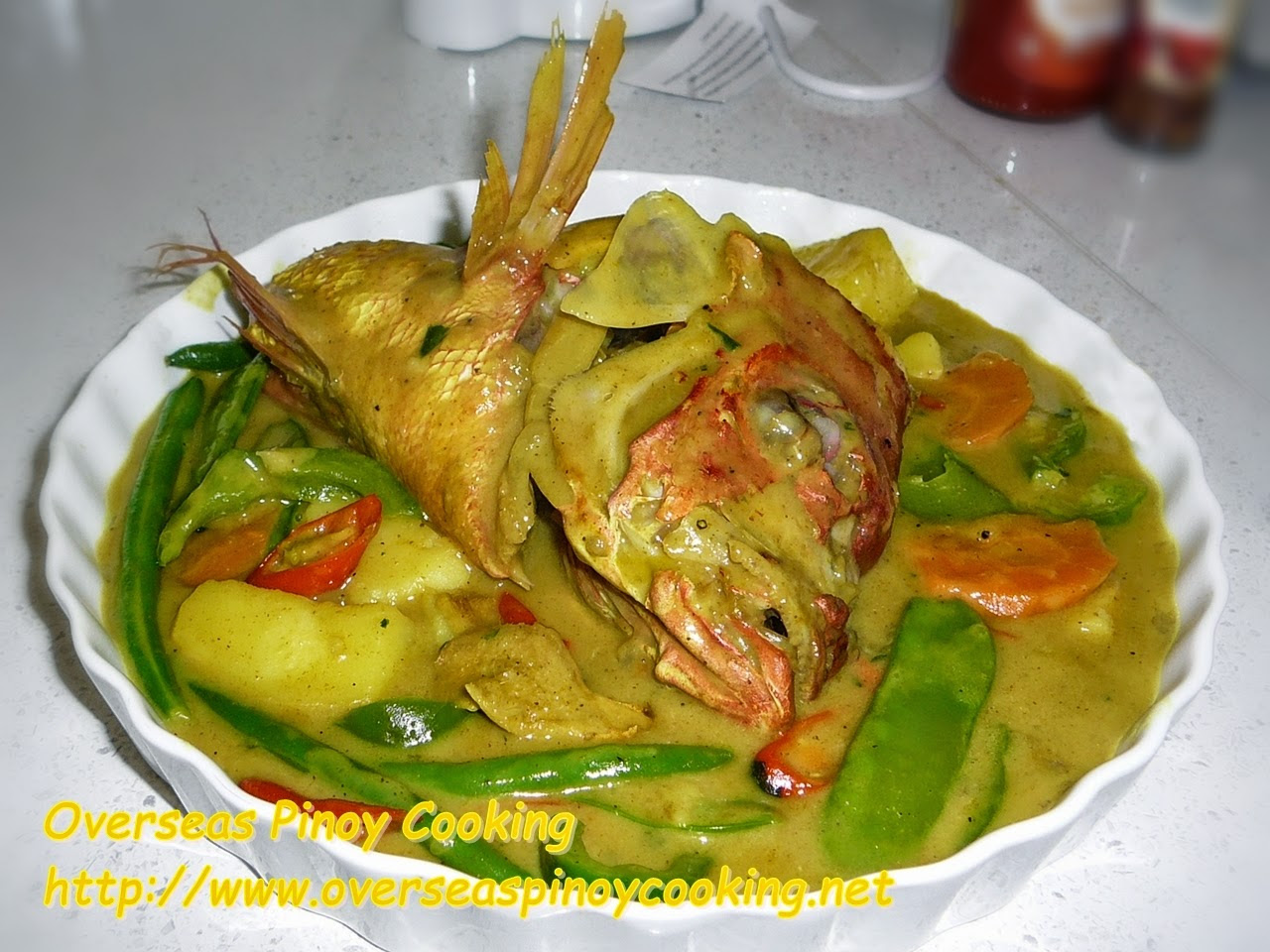 Fish Head Curry Pinoy Style