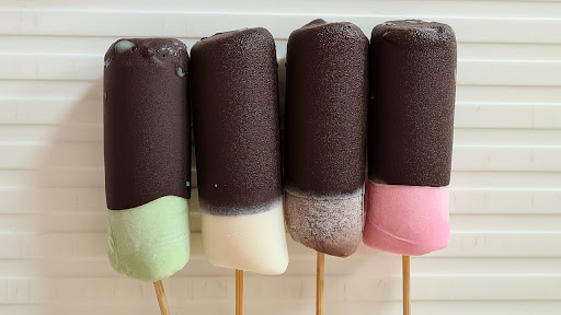 CARA MEMBUAT ES POTONG CELUP COKLAT - Lanjuta