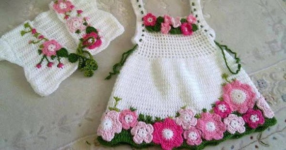 Crochet Baby Dress Patterns for Free  Upcycle Art