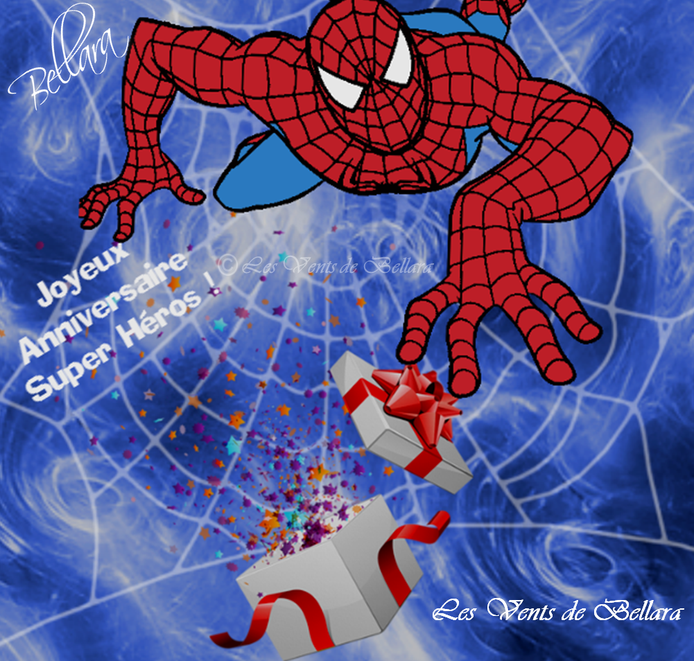 Joyeux Anniversaire Avec Spiderman Les Vents De Bellara