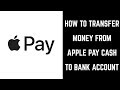 How To Transfer Money From Apple Pay To Bank
