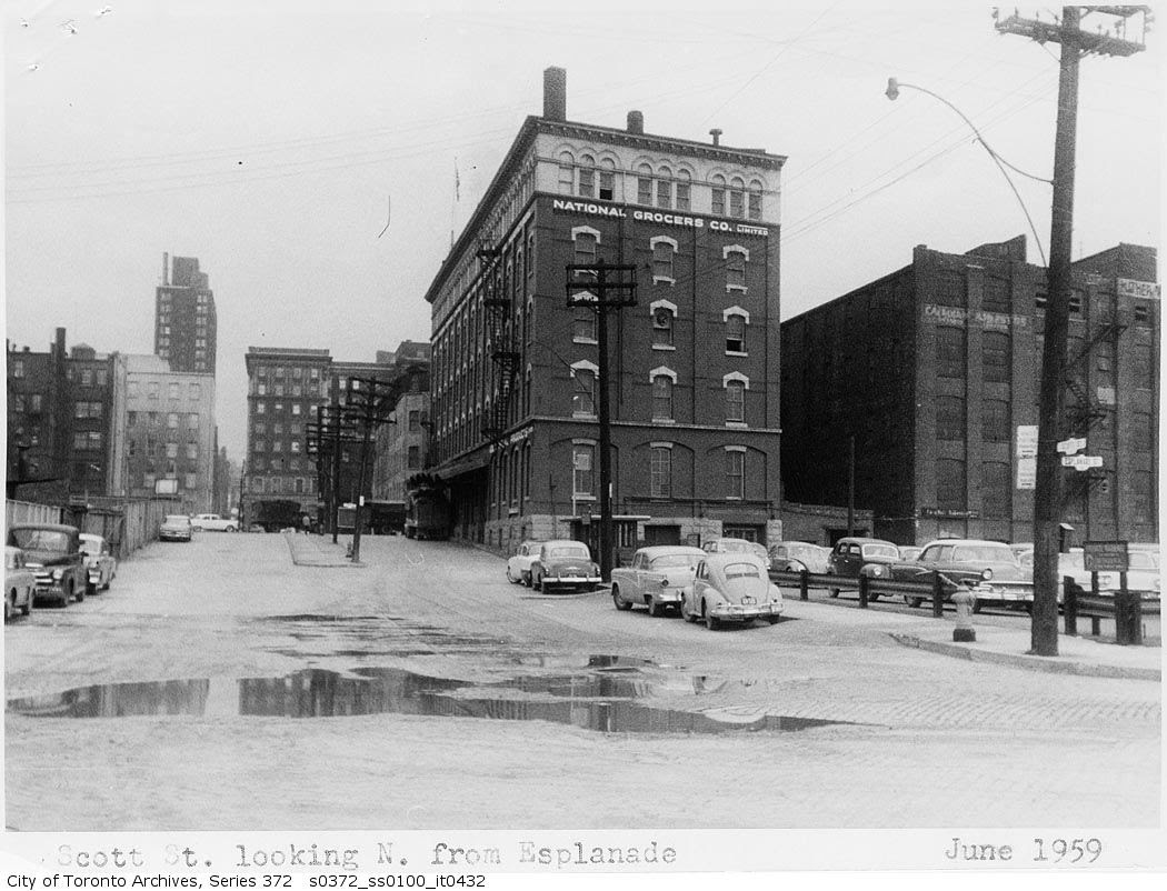 esplanade history toronto