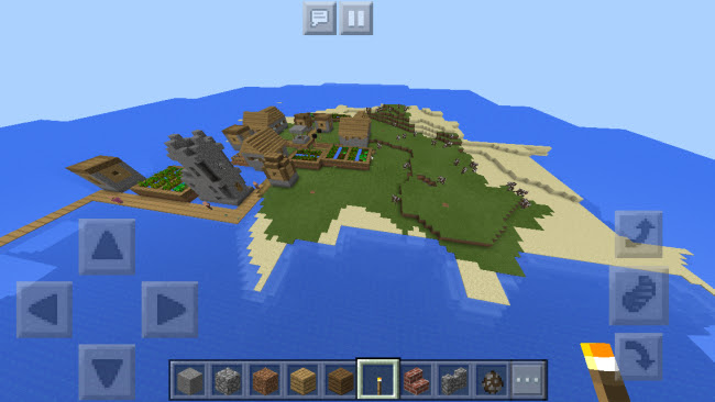Minecraft Pe 村がある島にスポーンするシード値 Seed 12選 Surilog