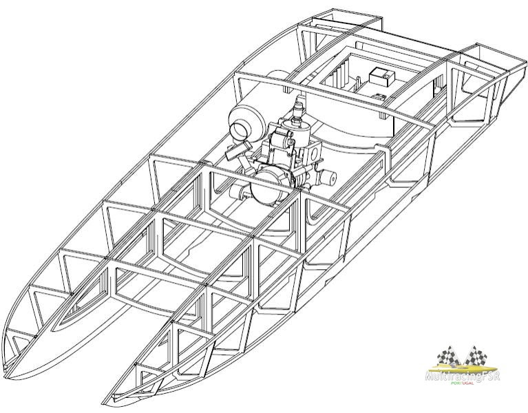 RC Catamaran Boat Plans