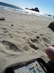 travel scrabble, big sur version