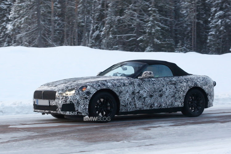 2018 BMW Z4 spy photos