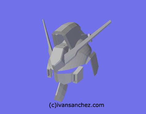 Hi-Nu Hi Nu gundam 3d mesh cg sandrum
