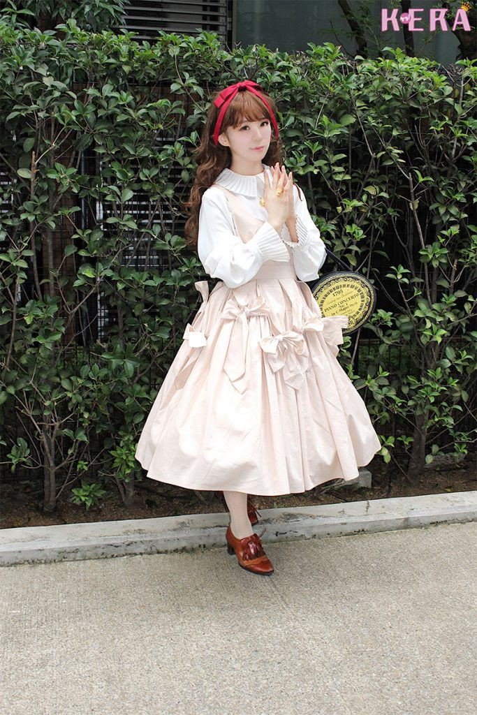 ケラ モの私服スナップ 深澤 翠ちゃんのファッションテーマは リボン りぼん Kera Style ケラ スタイル