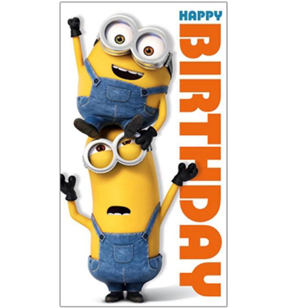 Happy Birthday Minions Card | Minion Shop.