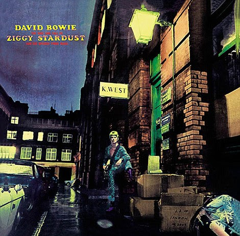 Back in the day: This album cover photograph was taken outside furriers K. West at 23 Heddon Street, London, W1., looking south-east towards the centre of the city