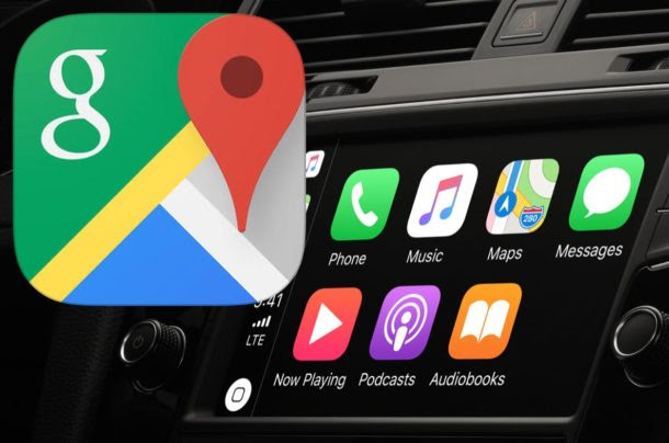 How To Use Google Maps With Carplay Osxdaily