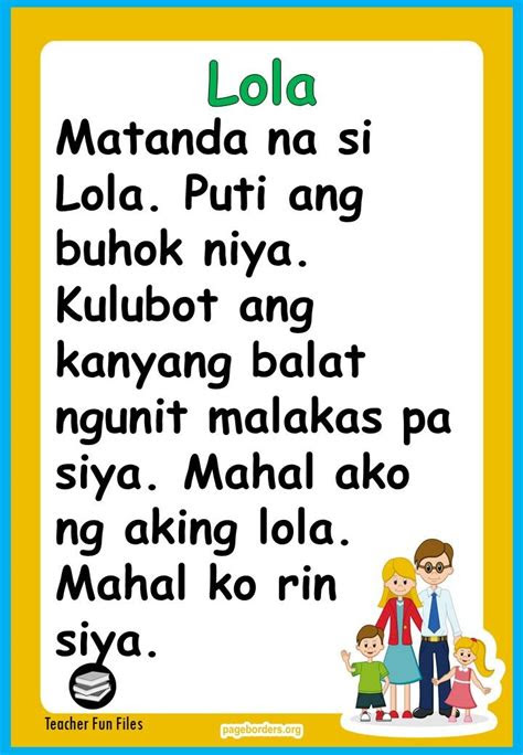  teacher fun files filipino reading materials for kindergarten