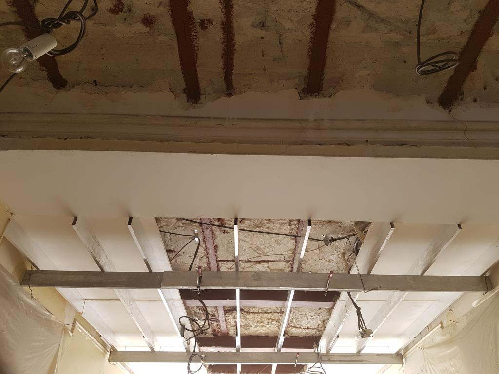  faux  plafond  staff  Paris Meaux Torcy Seine et Marne 77