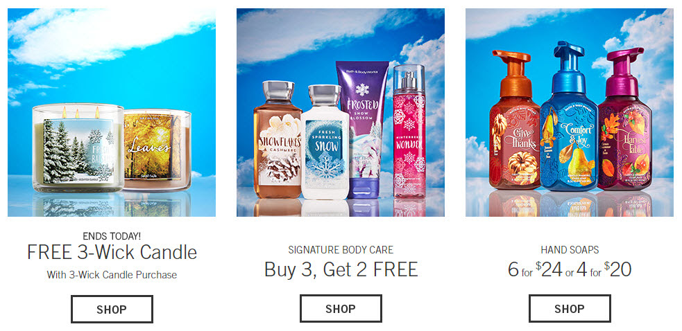 RARE** Bath & Body Works Coupon: FREE Shipping on $50 AND $10 ...