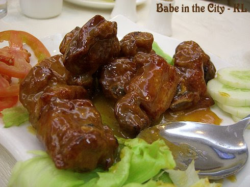 Fruity Sauce Pork Ribs
