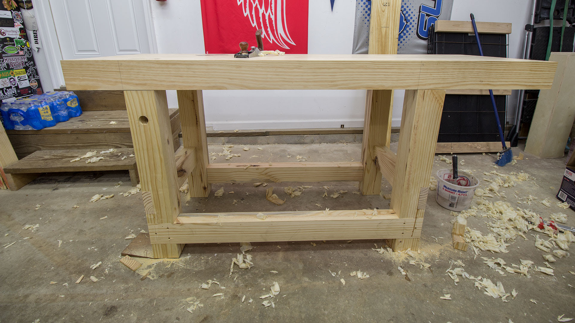 Build A Woodworking Workbench Jays Custom Creations