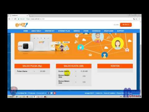 Youtube Cara Isi Pulsa Modem Bolt