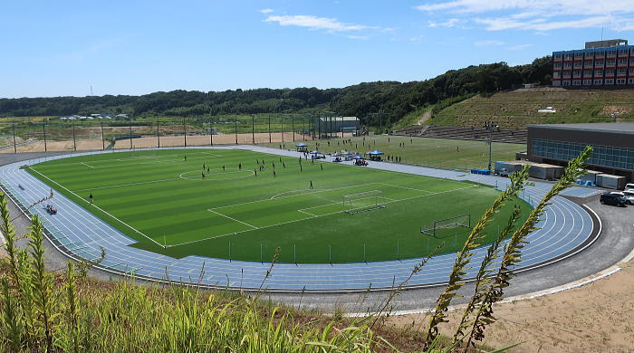 鹿島学園高校サッカーグラウンド
