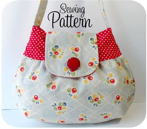 fabric handbag patterns bag sewing pattern shop