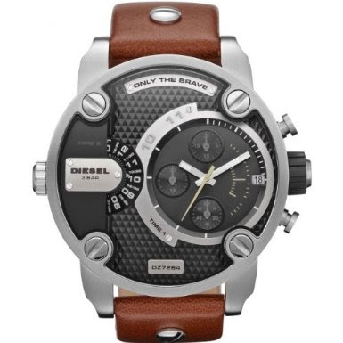 Diesel_leather_strap_menâs_Watch_sale_DZ7264