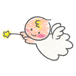 ブラシタッチエンジェル No 067 クレヨンタッチ天使のイラスト アイコン 条件付フリー素材集 スマホなど携帯電話対応