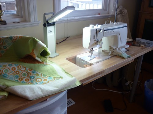 new sewing table