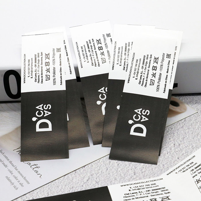 Custom Private Logo Non Woven Fabric Wash Care Label Washing Instructions  Printing Labels - Buy Custom Silk Screen Print Care Label,Wash Care ...